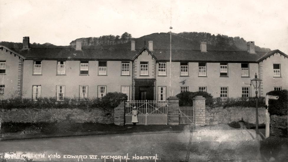 The Edward VII Memorial Hospital at Machynlleth