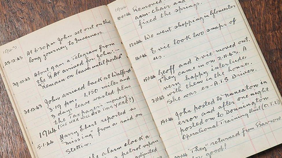 A World War Two diary by Sgt George West