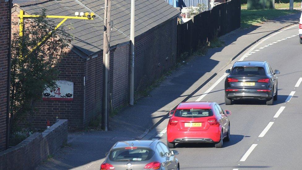 Beeston speed camera