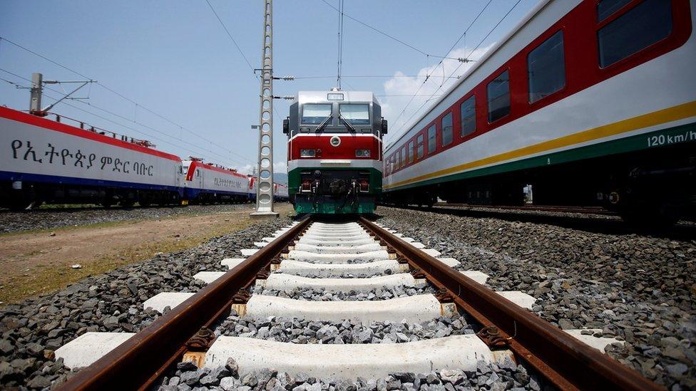 Addis Ababa to Djibouti railway system