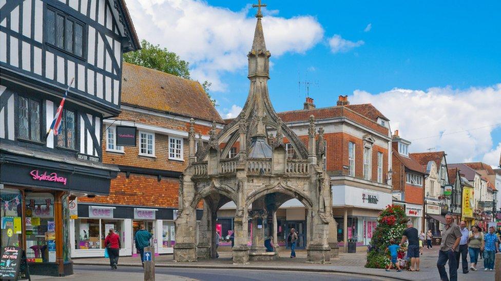 Salisbury city centre