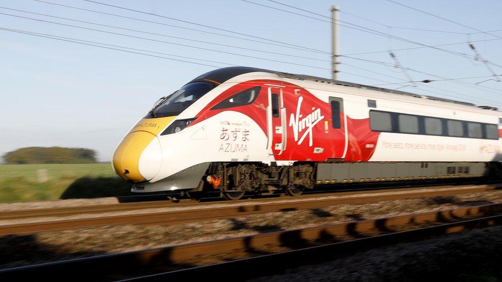 Virgin Trains new Azuma train