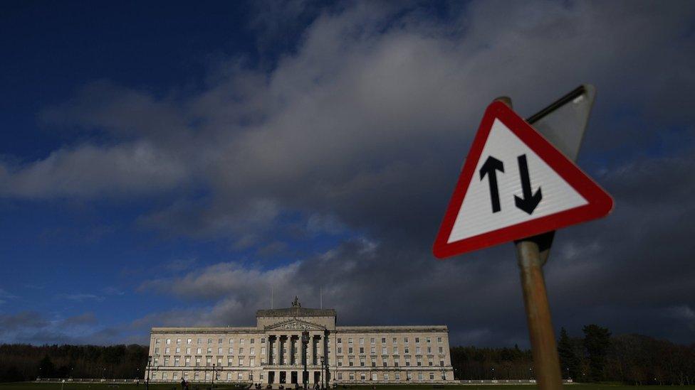 Parliament Buildings at Stormont in Belfast