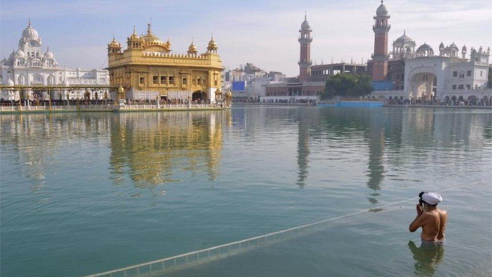 The Golden Temple of Amritsar