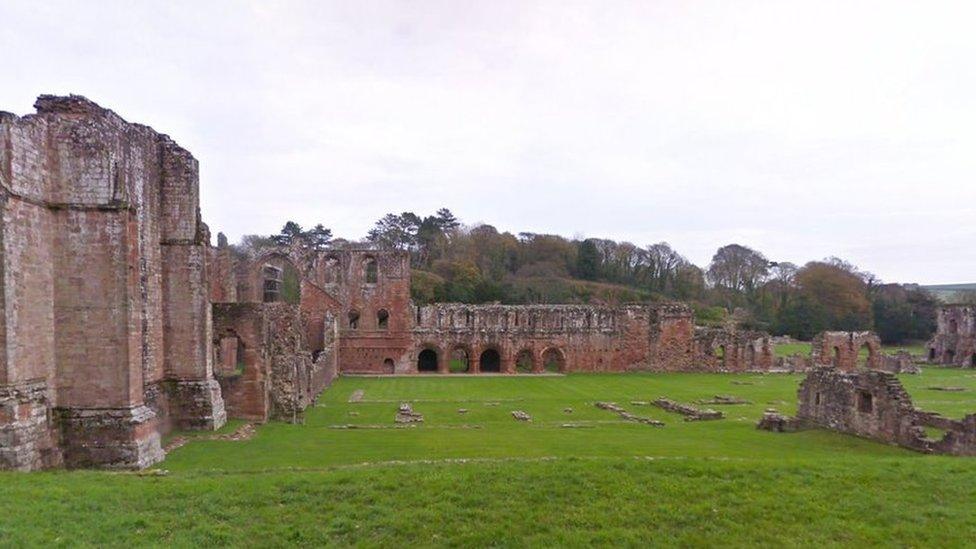 View of Furness Abbey