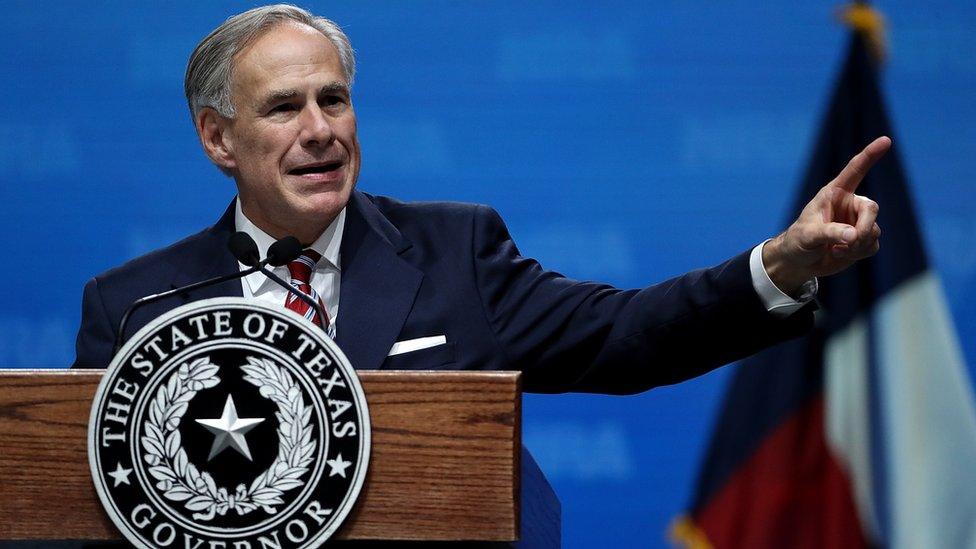 Texan Governor Greg Abbott