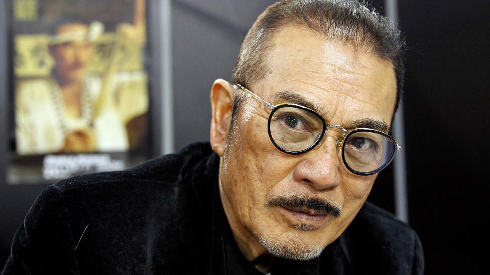 Sonny Chiba attends the Paris Manga & Sci-Fi Show at Parc des Expositions Porte de Versailles on February 6, 2016