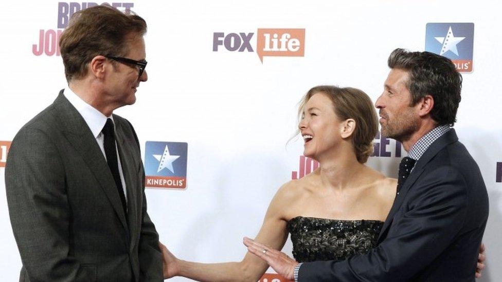 Colin Firth, Renee Zellweger and Patrick Dempsey