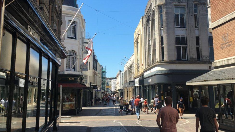 Jersey high street