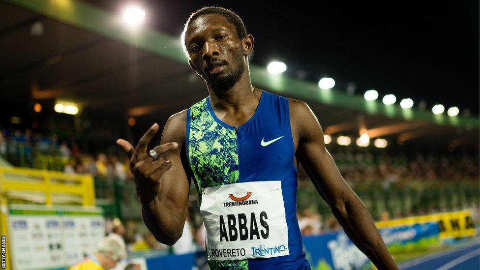 Nigeria-born Bahraini athlete Abbas Abubakar Abbas