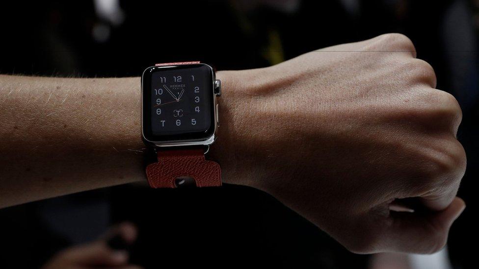 Apple working on non iPhone Apple Watch BBC News