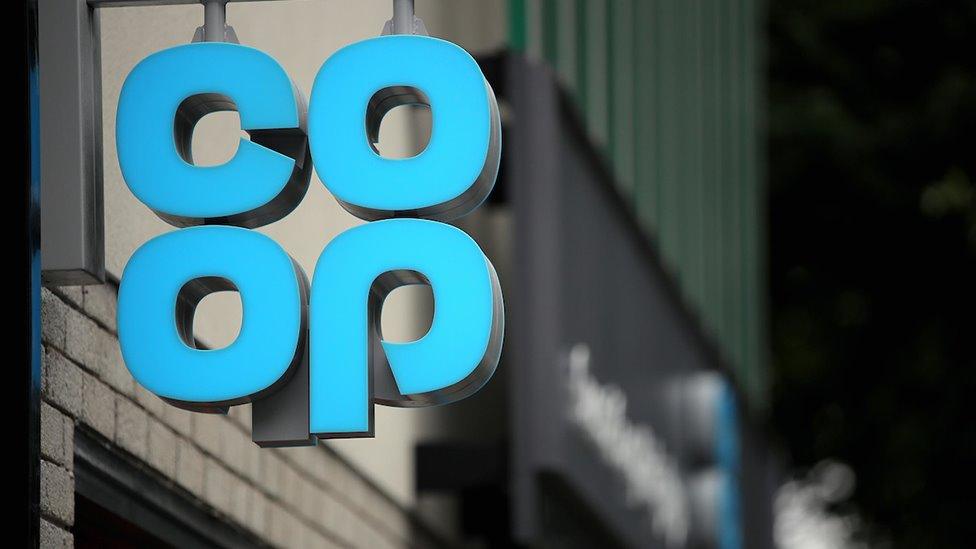 Co-op sign