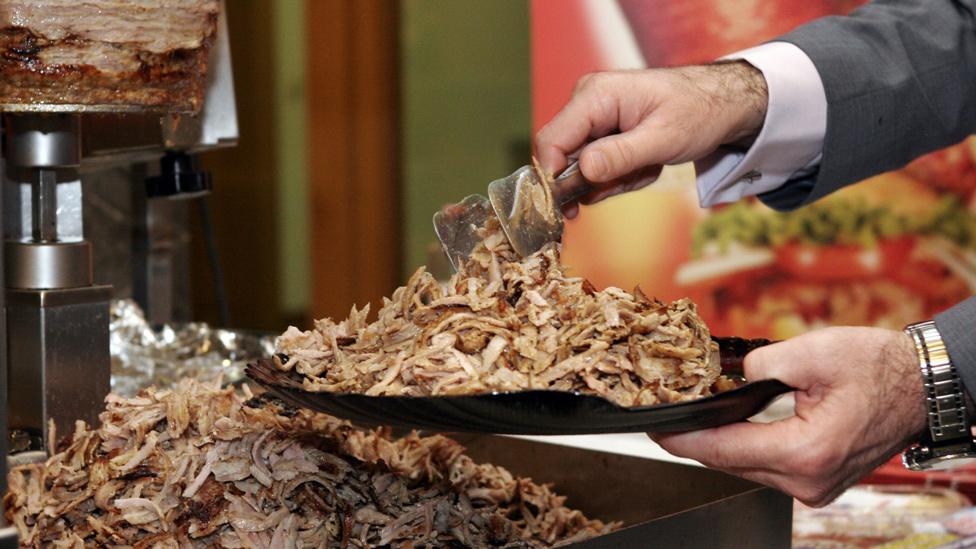 Doner kebab in Berlin, 27 Mar 10