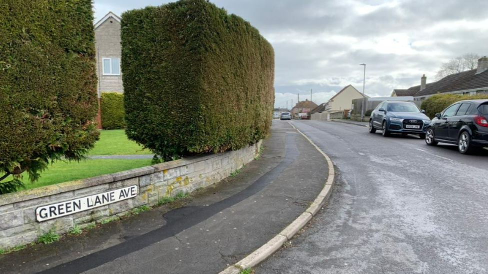 Green Lane Avenue in Street, Somerset