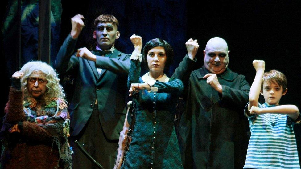 Theatre production of Addams Family