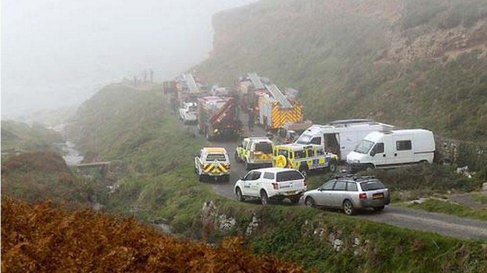 Emergency services at Port Naven