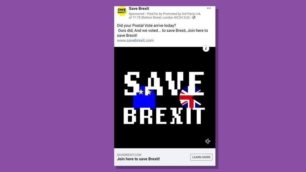 Save Brexit ad