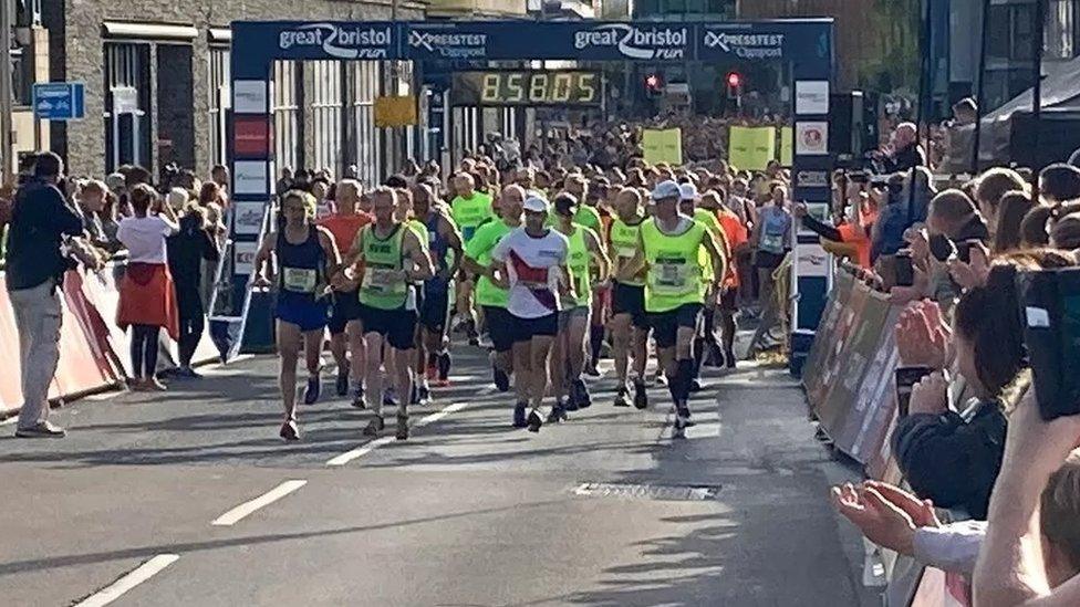 Starters of the Great Bristol Run