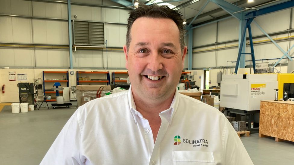 Solinatra products co-founder Simon Girdlestone