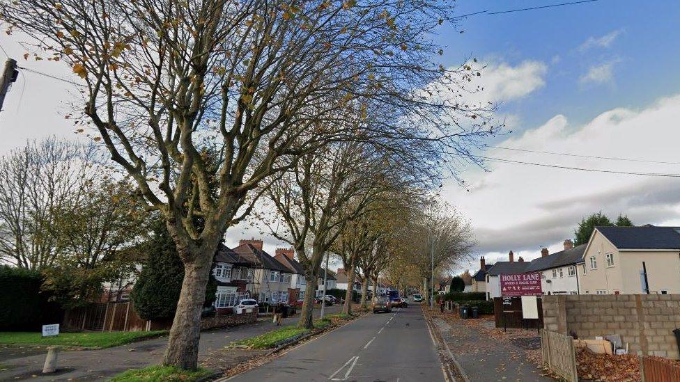 in Holly Lane, Erdington