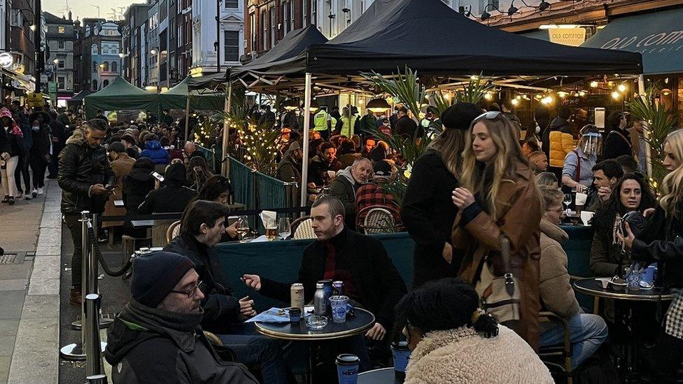 Old Compton Street in Soho