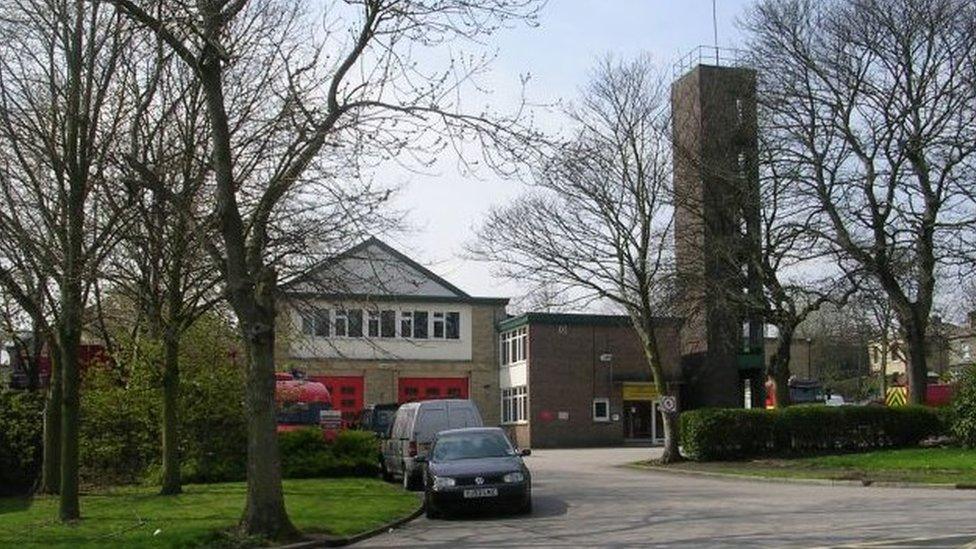 Cleckheaton fire station