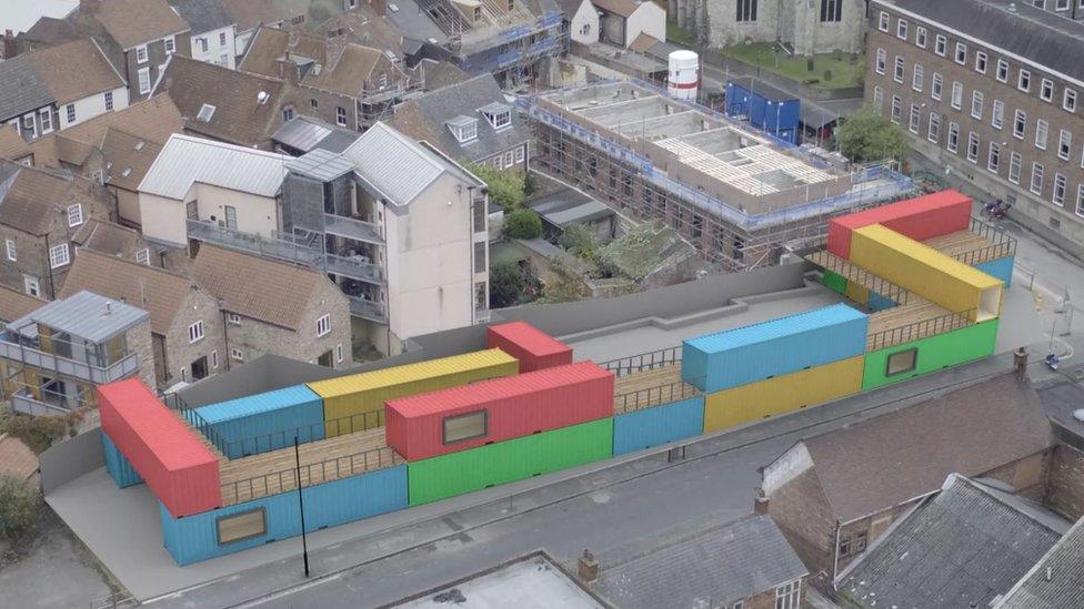 An artist's view of the development