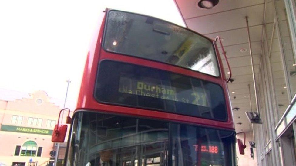 Double decker bus