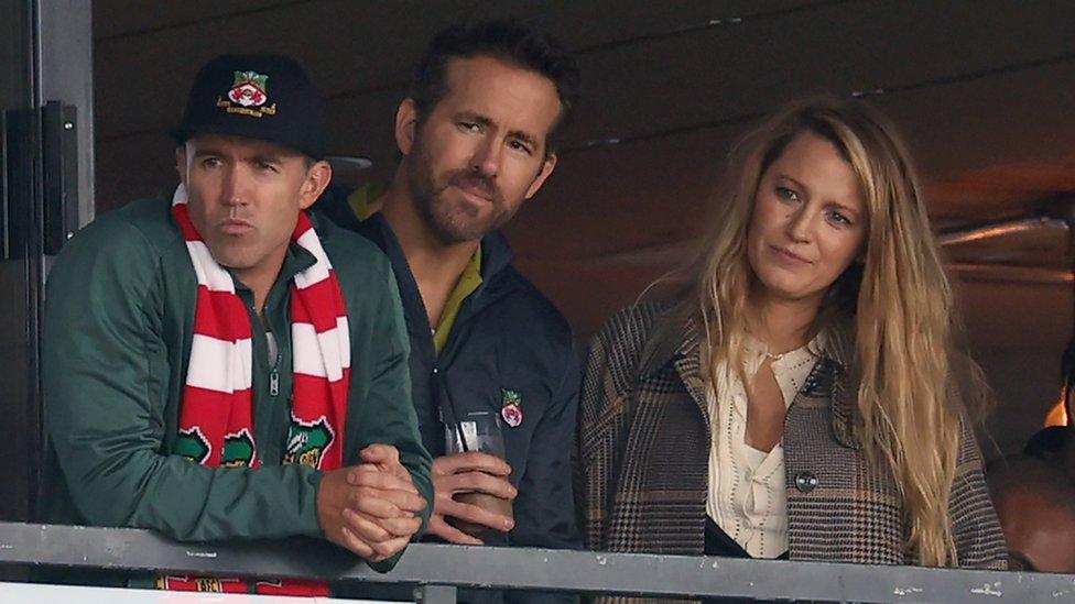 Rob McElhenney, Ryan Reynolds and Blake Lively