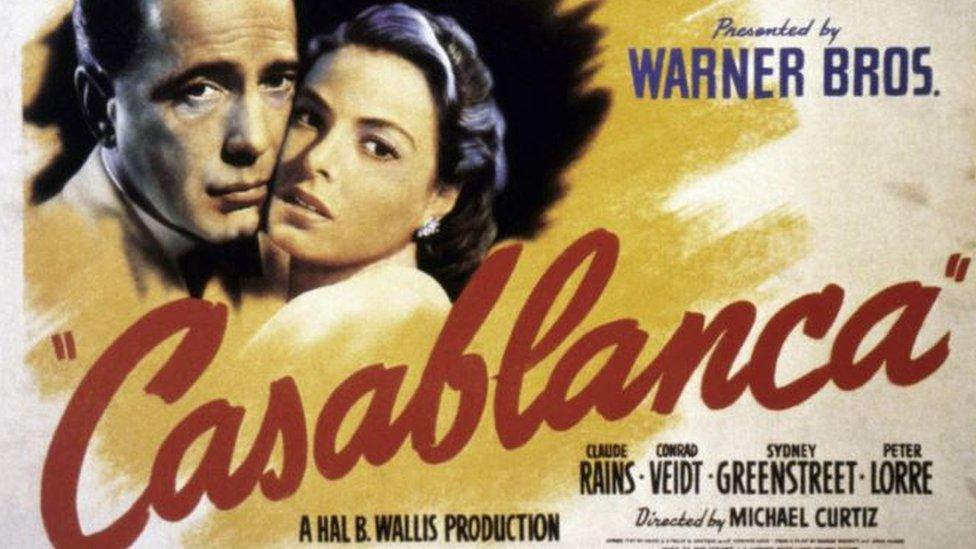 Casablanca film poster