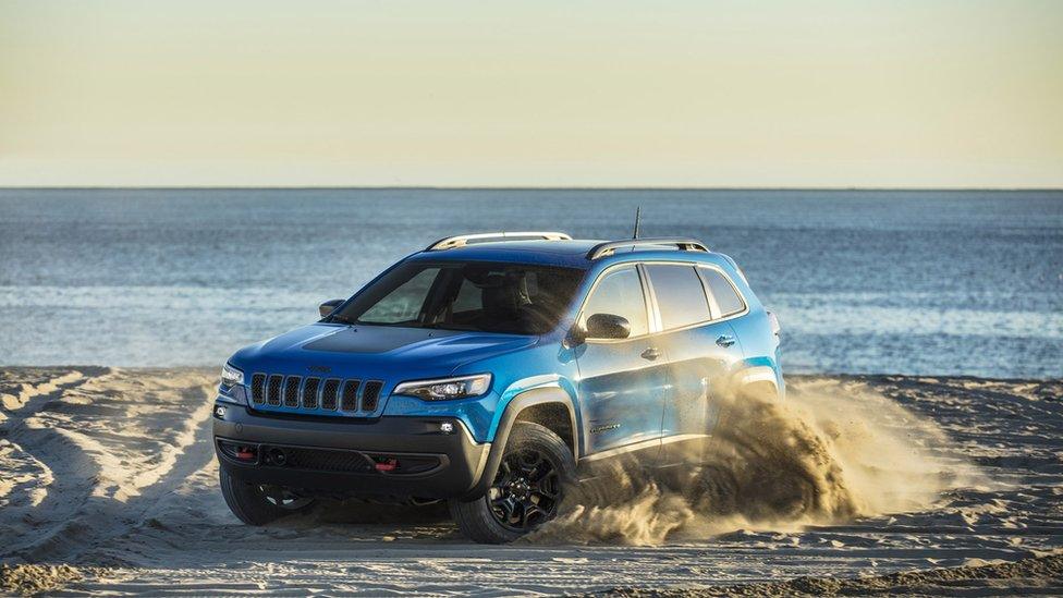 The Jeep Cherokee Trailhawk in 2021