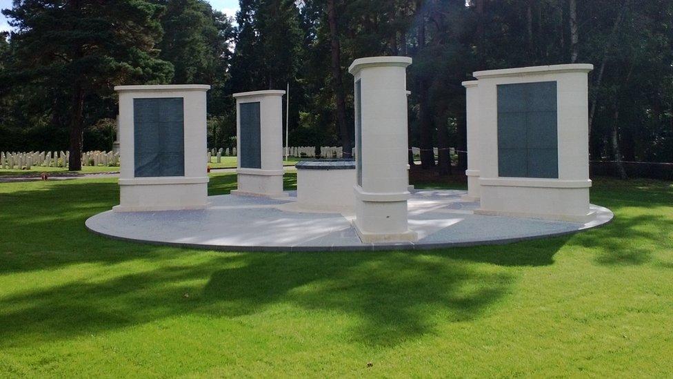 CWGC memorial