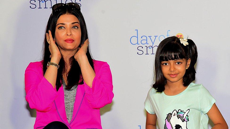 Aishwarya Rai and Aaradhya