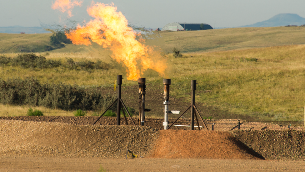 Fracking stock photo