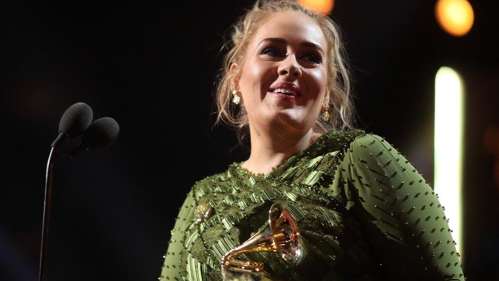 Adele wins big at the Grammys