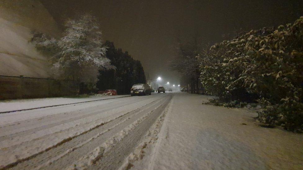 Roads near Ystradgynlais, Powys