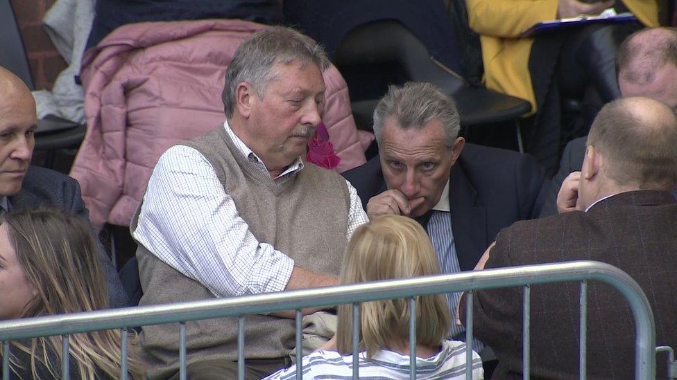 Sammy Wilson and Ian Paisley