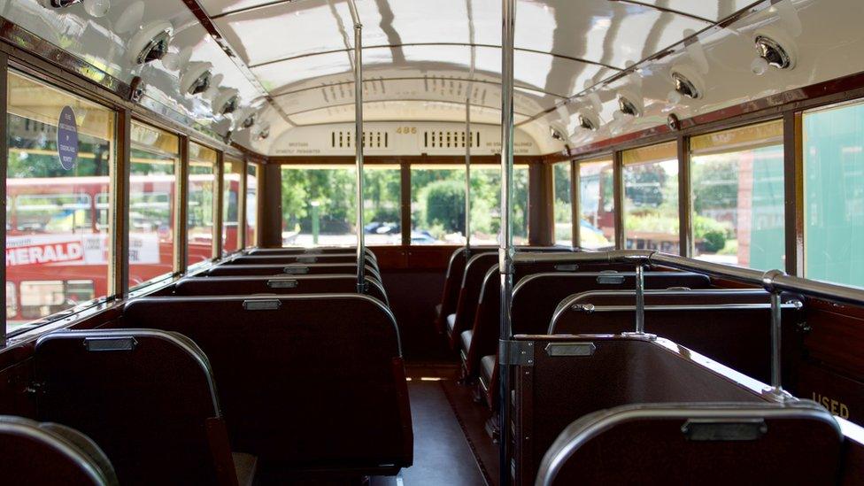 Restored bus