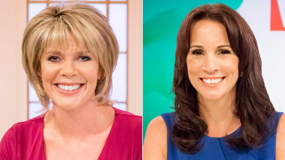 Ruth Langsford and Andrea Mclean