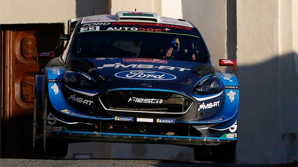 Car ralio Elfyn Evans