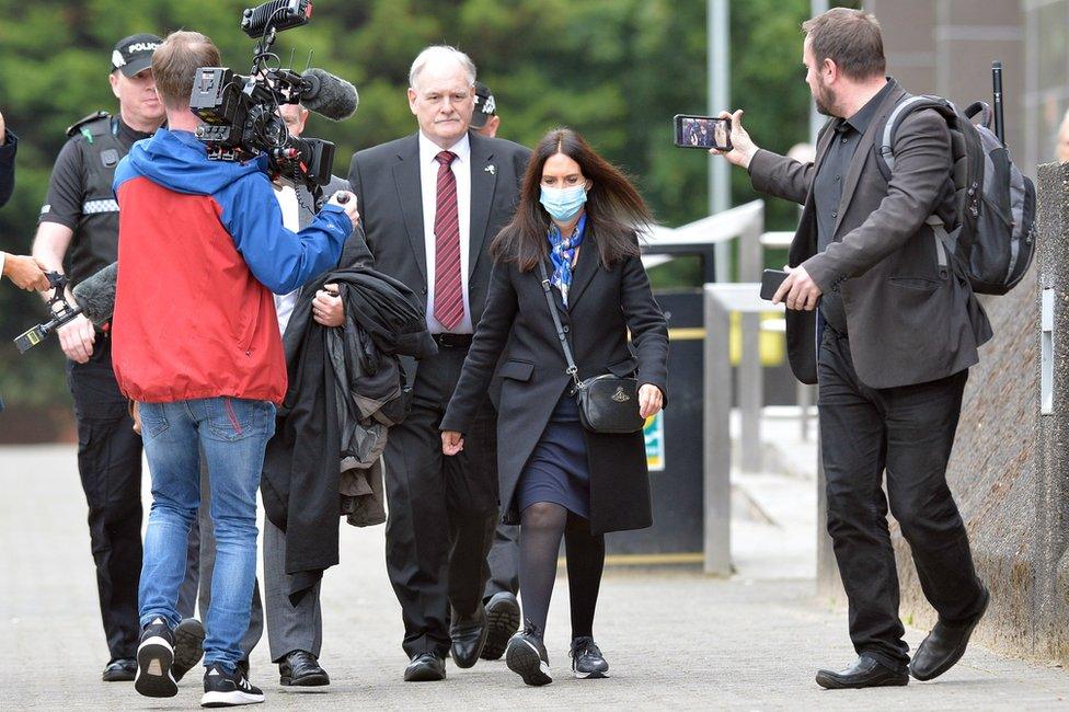 Margaret Ferrier at court