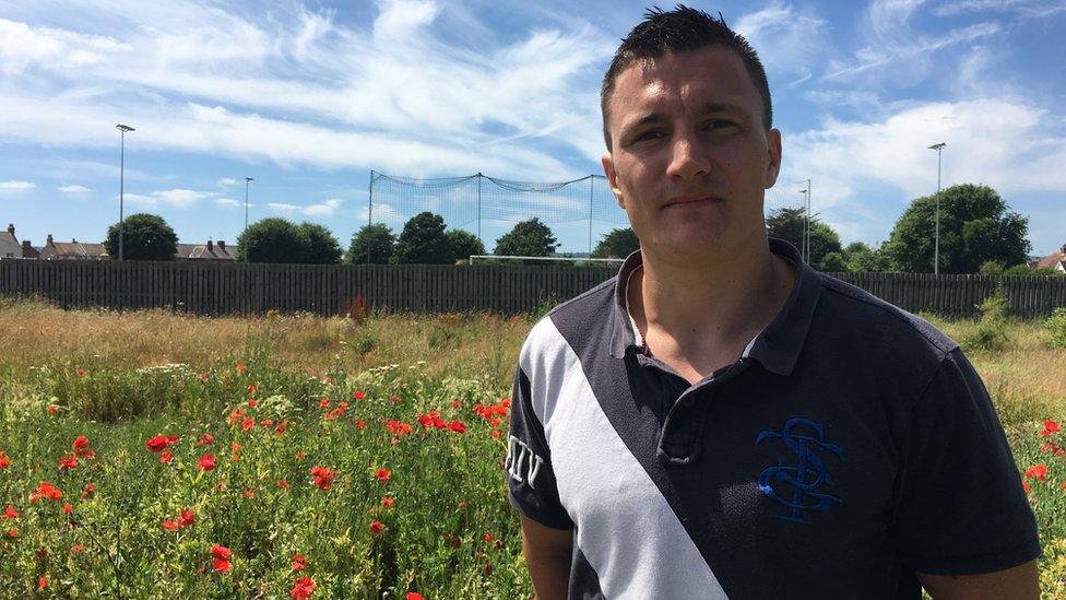 Nick today in a field of poppies