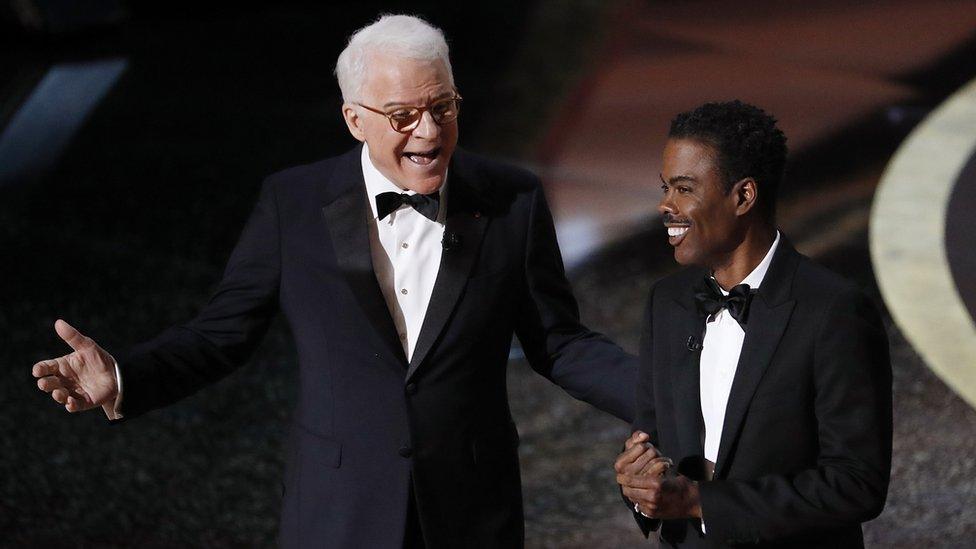 Steve Martin and Chris Rock