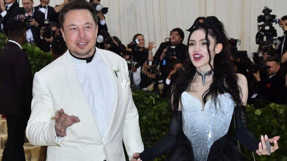 Elon Musk and Grimes