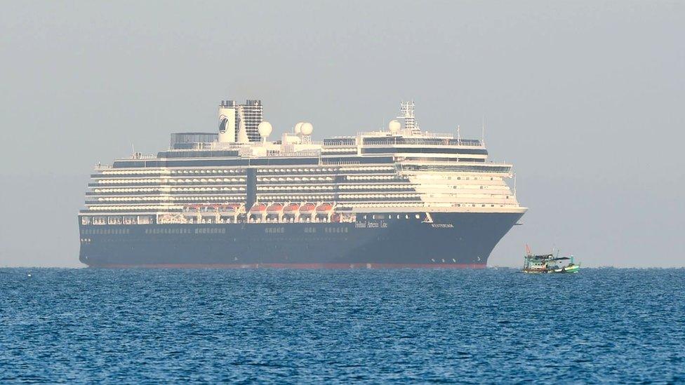 Cruise ship Westerdam