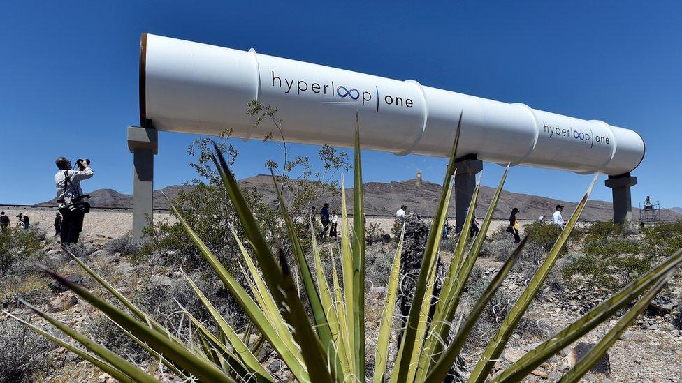 Hyperloop One tube