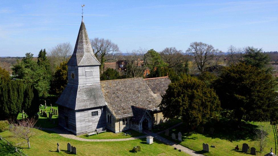 St Peter's Church in Newdigate