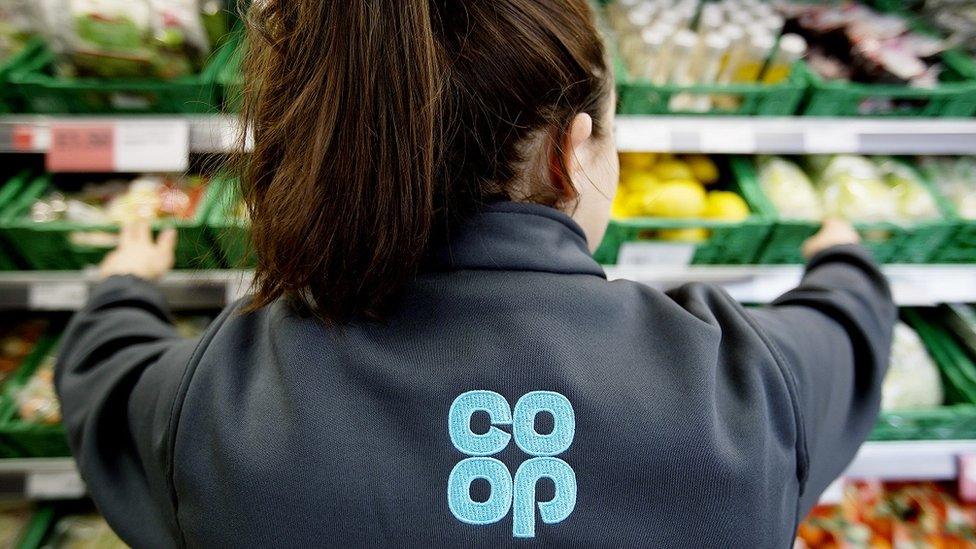 Co-op worker