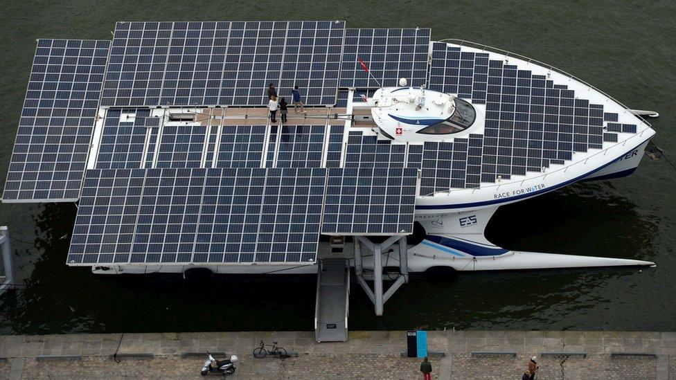 Solar boat