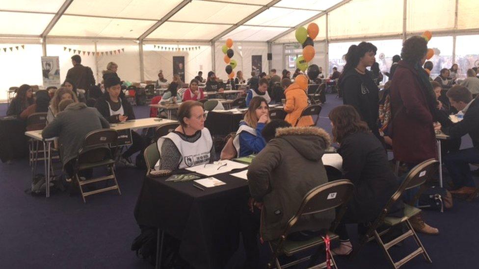 The donation drive smashed the previous record